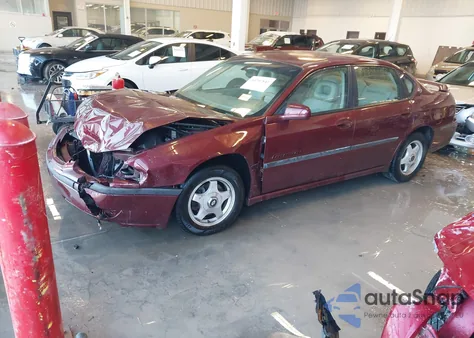 2002 Chevrolet Impala Ls z USA, uszkodzony, nr VIN 2G1WH55K529368766